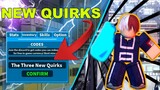 3 New Quirks ! | Boku No Roblox: Remastered | Roblox MHA Game