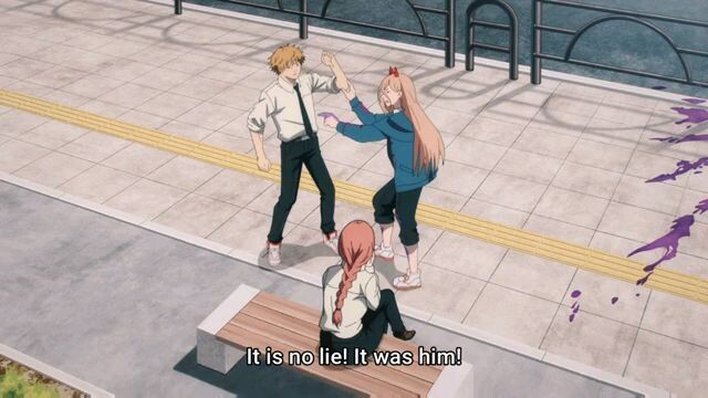 Denji & Power got scolded by Makima | Chainsaw Man