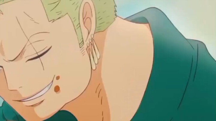 zoro bahagia sekali