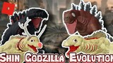 SHIN GODZILLA EVOLUTION IN ROBLOX || Kaiju Universe