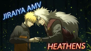 Cuộc đời của một trong tam nin huyền thoại -  Jiraiya Sensei AMV - Heathens