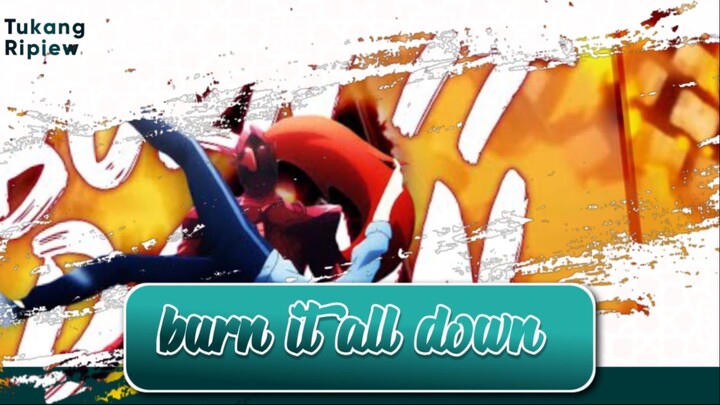 Review alur film anime Burn It all Down - Tukang Ripiew
