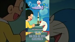 🛰️Satélites Artificiales | Doraemon #shorts  😂