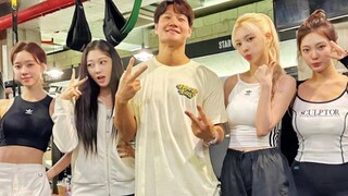 【aespa】 صالة الجيم في جونغوك مع ترجمة عربية كاملة! فرقة فتيات تتحول في لحظة إلى زوج ذي عضلات بطن ممي