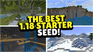 THE BEST STARTER SEED For Minecraft 1.18 Bedrock Edition/Java (MCPE, Xbox, Switch, Playstation ,PC)