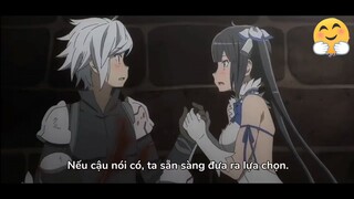 hestia tỏ tình #anime