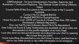 100KDatabase - For busy Entrepreneurs, Founders, Agencies and Businesses Course Download