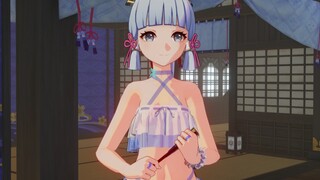 泳装绫华迎接刻猫猫