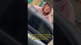 She stole the TV and tried to sell it! | Reaction World Shorts