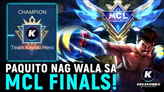 PAQUITO, NAMBUGBOG SA MCL FINALS! | MLBB