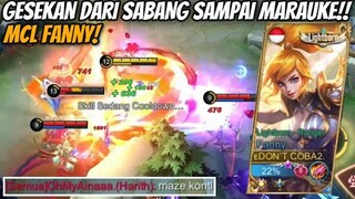 GESEKAN FANNY DARI SABANG SAMPAI MARAUKE!! MUSUH AUTO NGAMUK2 DI GESEK TERUS TERUSAN!!