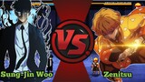 Sung-Jin Woo Vs Zenitsu | Solo Leveling Vs Demon Slayer Mugen