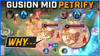 Mage Gusion With Petrify, Better Than Kadita? | MLBB