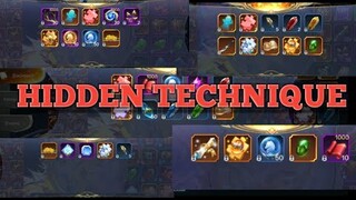 THE HIDDEN TECHNIQUE