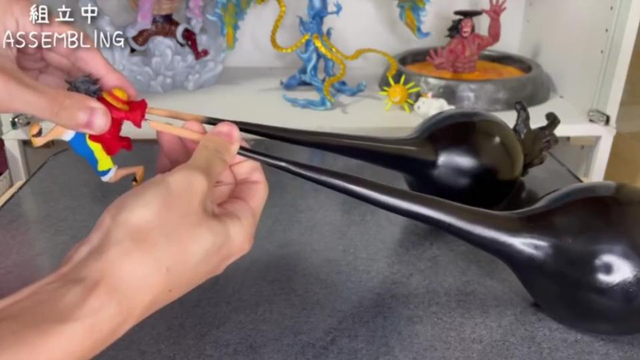 【海贼王】手工制作路飞灰熊銃