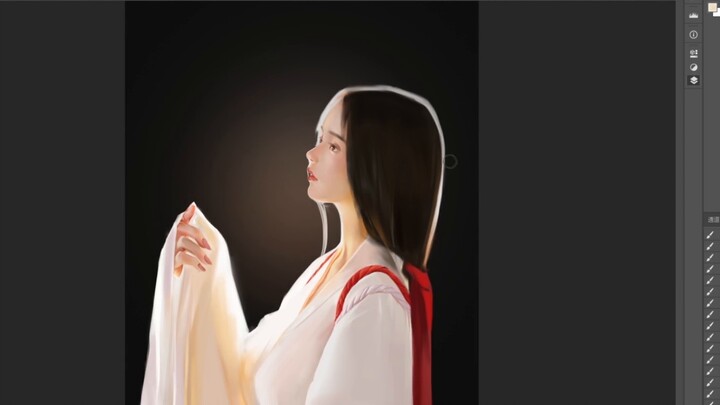 [Panel painting] 1000R manuscript, give me ten of such rich women!