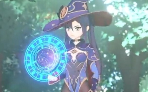 [原神][MMD]占卜中的莫娜.MP4