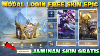 EVENT TERBARU! CARA DAPAT SKIN EPIC / PRIME GRATIS MODAL LOGIN DOANG | MOBILE LEGENDS BANG BANG