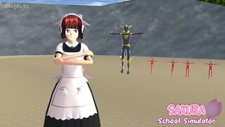 Thử thách làm Người Khổng Lồ tiêu diệt Người Ngoài Hành Tinh Sakura School Simulator| BIGBI Game #27