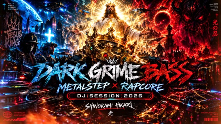 DARK GRIME BASS | METALSTEP ⚔️ RAPCORE ✝️✨| #GospelGrime #Gospelbass #viralgospel #DarkGospelDubstep