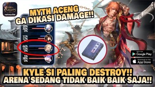 Seven Knights 2 Indonesia - KYLE DESTROY ARENA!! DAMAGENYA GA MANUK AKAL!! 🙄 | PVP