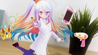 Figur aksi animatronik putih "Game of Life" sedang dijual sekarang! "Game Life X HoloModel"