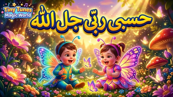 Hasbi Rabbi Jallallah || islamic kids naat || beautiful nasheed for kids