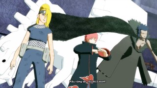 Xích Sa Sasori Và Dân Chơi Bom Đất Sét Deidara Kết Hợp Nhẫn Thuật - NARUTO SHIPPUDEN STOM 4 Tập 189