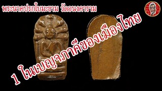 พระนาคปรกใบมะขาม สมเด็จพระพุฒาจารย์ (นวม) วัดอนงคาราม | Eager of Know