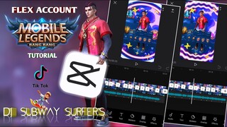 Tutorial Edit Video ML Flex Account Dj Subway Surfers Capcut