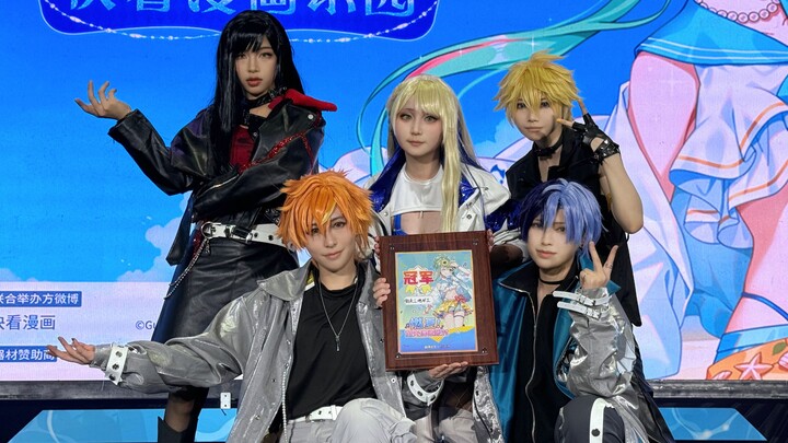 【冠军作vbs】原创编舞烈火+ULTRA C | 街头工地矿工 | 33rd萤火虫漫展荧光偶像派对