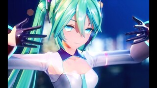 【VOCALOID MMD／4K／60FPS】Hatsune Miku【私の恋はヘルファイア】