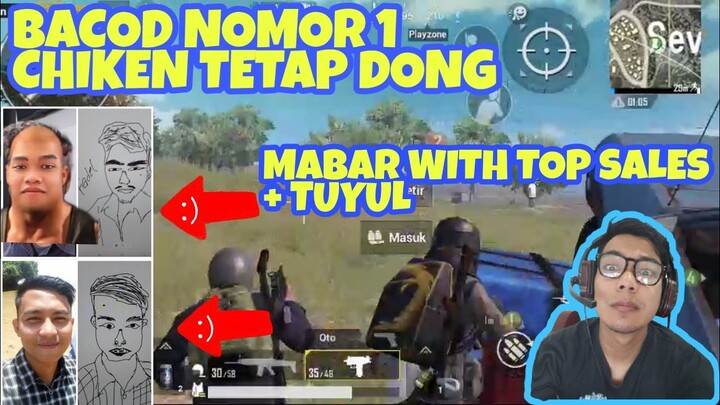 BACOD NOMOR 1, CHIKEN TETAP DONG || PUBG LUCU