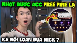 NTN bất ngờ “ Nhặt Được Acc Free Fire Lạ “ ngoài cổng , liệu có phải K.ẻ Nổi Loạn đưa nick ?