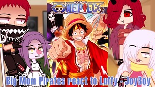👒 Big Mom Pirates react to Luffy - JoyBoy -- Gacha Club -- One Piece -- Monkey D Galinha 👒
