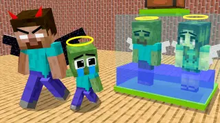 Monster School : Baby Zombie is Not Evil  - Sad Story - Minecraft Animation