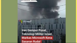 iranmeluncurkan serangan rudal ke kawasan CyberSpark di Beersheba, tempat terletaknya kantor Microso