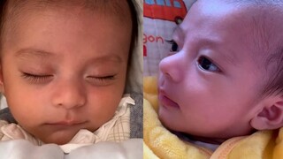 A woman shows off her newborn baby just out of the postpartum period, and netizens exclaim upon seei