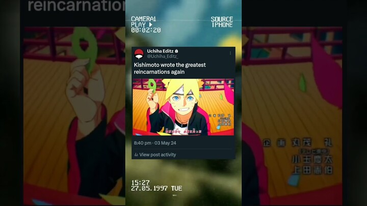 Kishimoto wrote the greatest re-incarnation in boruto again | #boruto #madara #kawaki #hashirama