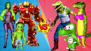 FAMILY HULKBUSTER VS FAMILY CROCODILE (She-Hulk Episode 3)