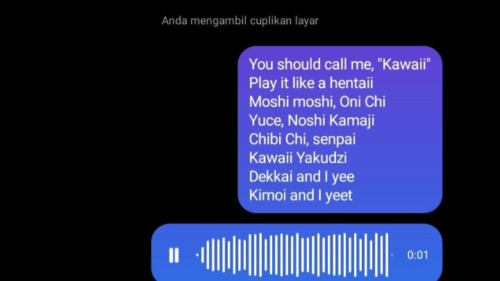 My voice   saya suka hentai kamu?