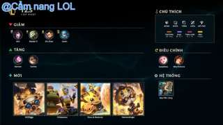 Điều chỉnh Yi Sát Lực, Ahri, Gwen giảm sức mạnh #lol