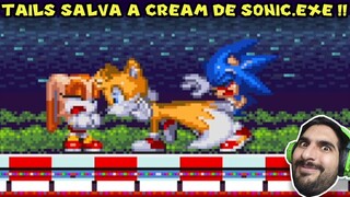 TAILS SALVA A CREAM DE SONIC.EXE !! - Sonic.EXE Blood Tears con Pepe el Mago (#3)