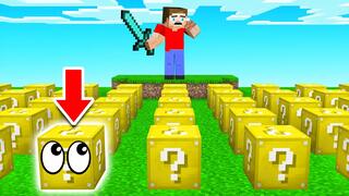 We Played LUCKY BLOCK PROP HUNT! (Minecraft)