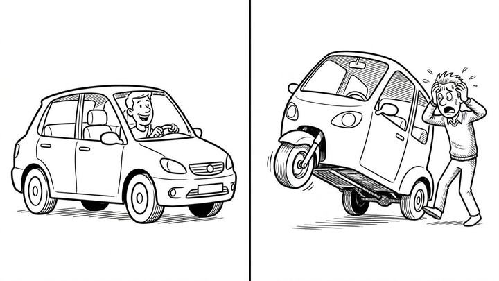 Why Do Cars Have 4 Wheels?