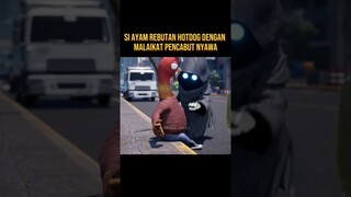 BERANI BERANI NYA SI AYAM MELAWAN MALAIKAT MAUT #alurceritaflim #film