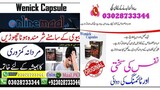 Wenick Capsules in Islamabad - 03028733344