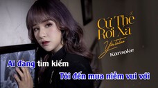 [ KARAOKE TONE NỮ ] CỨ THẾ RỜI XA ｜ YẾN TATOO