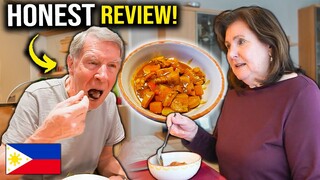 BRITISH MOM tries Homecooked FILIPINO FOOD