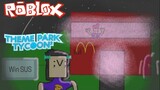 Jollibee and McDonalds in Theme Park Tycoon!? (Roblox)